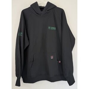 Forge FR Workwear Hoodie Sweatshirt Mens 3XL Flame Resistant Heavy Black